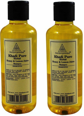 Khadi Pure HERBAL HONEY & LEMON JUICE SHAMPOO(420 ml)