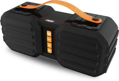 ZEBRONICS ZEB-Sound Feast 50 / ZEB-Sound Feast 51 14 W Bluetooth Party Speaker(Black, Orange, Mono Channel)