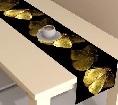 Creativehomes Multicolor 150 cm Table Runner(Polyester)