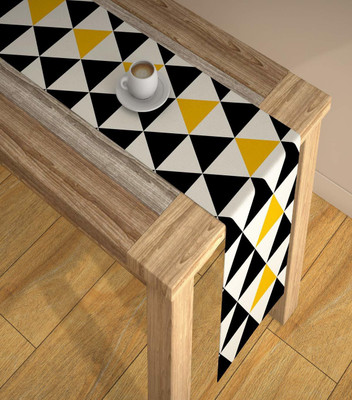 Creativehomes Multicolor 150 cm Table Runner(Polyester)