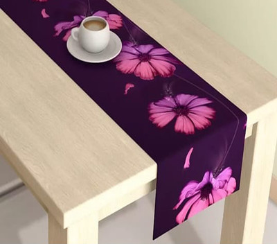 Creativehomes Multicolor 150 cm Table Runner(Polyester)