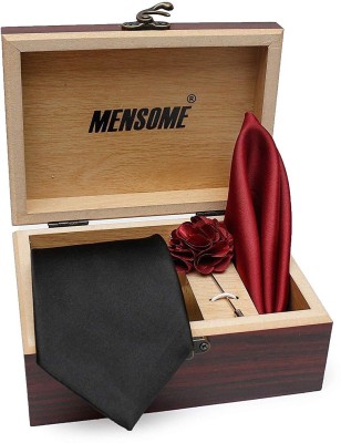 MENSOME Solid Tie(Pack of 3)