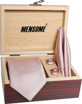 MENSOME Solid Tie(Pack of 3)