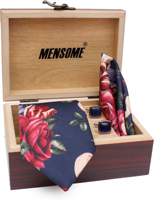MENSOME Solid Tie(Pack of 3)