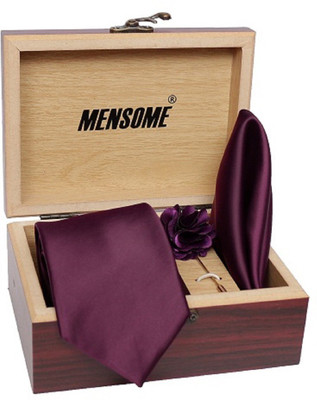 MENSOME Solid Tie(Pack of 3)