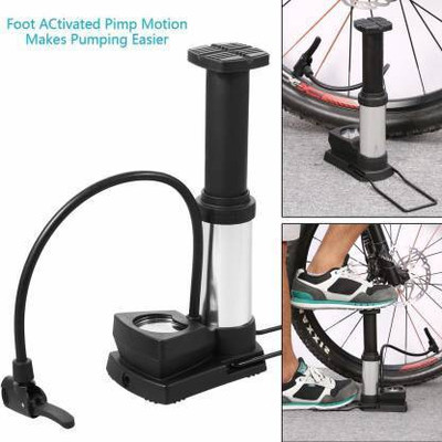JYORESHA 100 psi Tyre Air Pump for Car & Bike(Bleeder Valve Present, Double Foot)