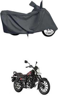 Utkarsh Two Wheeler Cover for Bajaj(Avenger 220 Street, Grey)