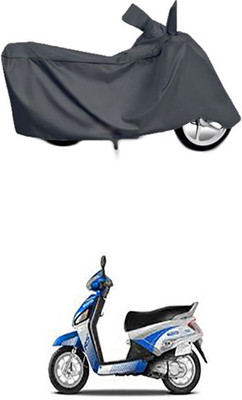 W proof Two Wheeler Cover for Mahindra(Grey)