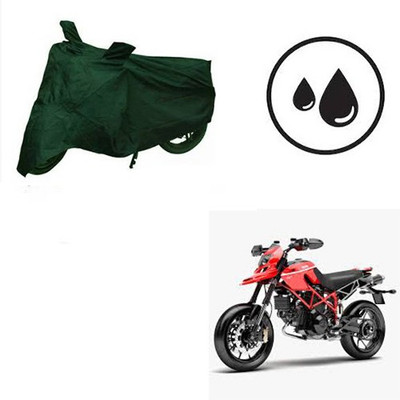 RPSENTTERPR Waterproof Two Wheeler Cover for Ducati(Hypermotard, Green)