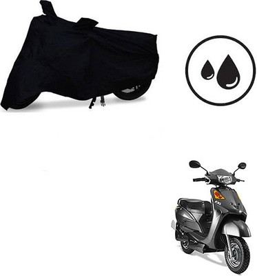 dashark Waterproof Two Wheeler Cover for Indus(Yo Spark, Black)