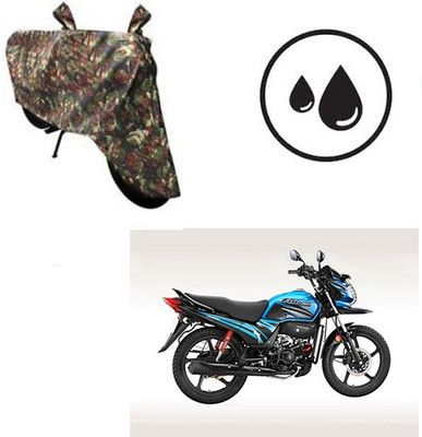 RPSENTTERPR Waterproof Two Wheeler Cover for Honda(Passion Pro TR, Multicolor)