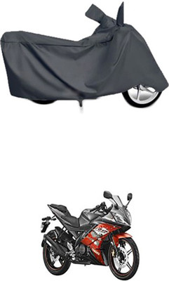 Utkarsh Two Wheeler Cover for Yamaha(R15, Grey)