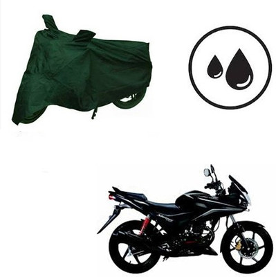 RPSENTTERPR Waterproof Two Wheeler Cover for Honda(CBF Stunner, Green)