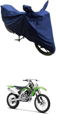Utkarsh Two Wheeler Cover for Kawasaki(Blue)