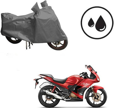 Atulit enterprises Waterproof Two Wheeler Cover for Hero(Karizma ZMR, Grey)