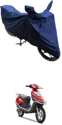 Utkarsh Two Wheeler Cover for Hero(Electric, Blue)