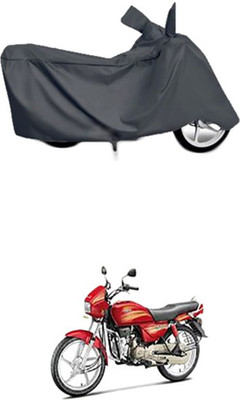 W proof Two Wheeler Cover for Hero(Splendor, Grey)