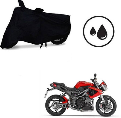 dashark Waterproof Two Wheeler Cover for DSK Benelli(TNT R, Black)
