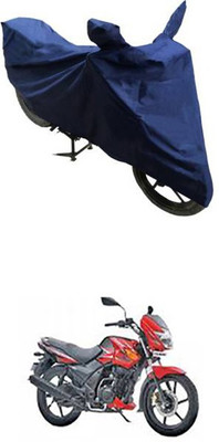 Utkarsh Two Wheeler Cover for TVS(Flame DS 125, Blue)