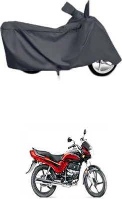 W proof Two Wheeler Cover for Hero(Passion Plus, Grey)