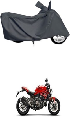 W proof Two Wheeler Cover for Ducati(Monster 821, Grey)