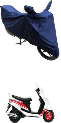 W proof Two Wheeler Cover for Mahindra(Blue)