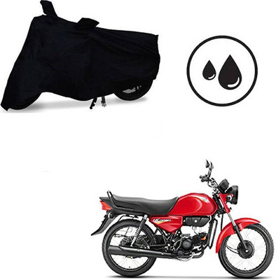 Atulit enterprises Waterproof Two Wheeler Cover for Hero(HF Dawn, Black)