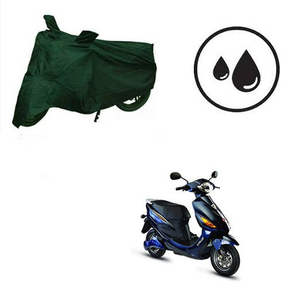 RPSENTTERPR Waterproof Two Wheeler Cover for Hero(Electric Cruz, Green)