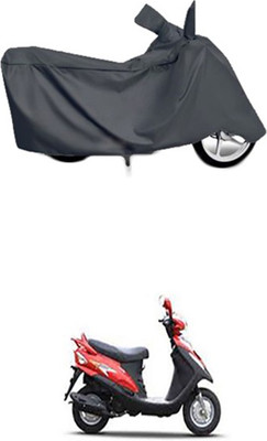 W proof Two Wheeler Cover for Mahindra(Grey)