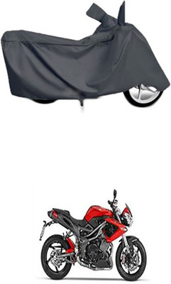 Utkarsh Two Wheeler Cover for DSK Benelli(Grey)
