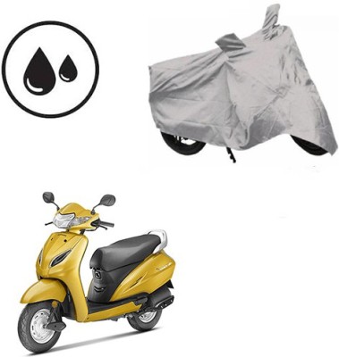 SRENTERPRISES Waterproof Two Wheeler Cover for Honda(Activa 5G, Silver)