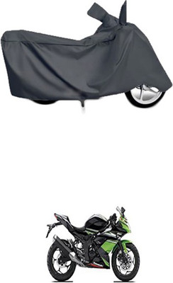 W proof Two Wheeler Cover for Kawasaki(Grey)