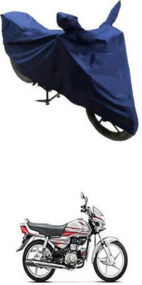 Utkarsh Two Wheeler Cover for Hero(HF Deluxe, Blue)