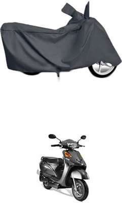 W proof Two Wheeler Cover for Indus(Yo, Grey)