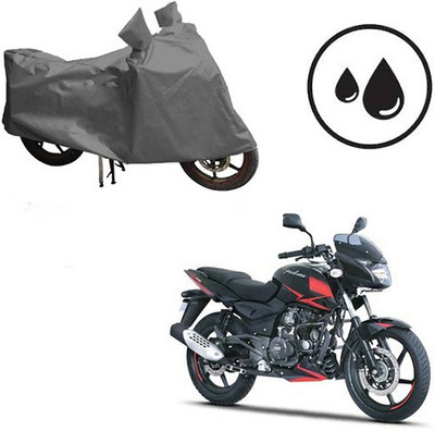 dashark Waterproof Two Wheeler Cover for Bajaj(Pulsar 180 DTS-i, Grey)