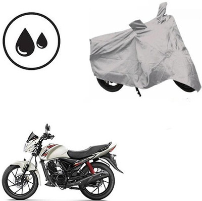 SRENTERPRISES Waterproof Two Wheeler Cover for Suzuki(Sling Shot, Silver)