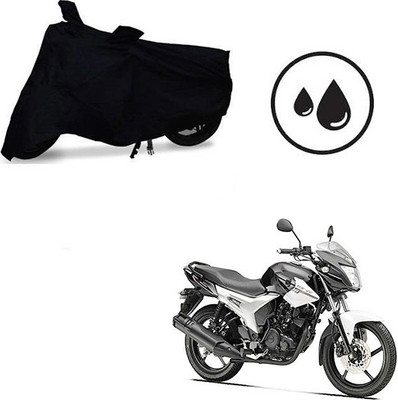 Atulit enterprises Waterproof Two Wheeler Cover for Yamaha(SZ R, Black)