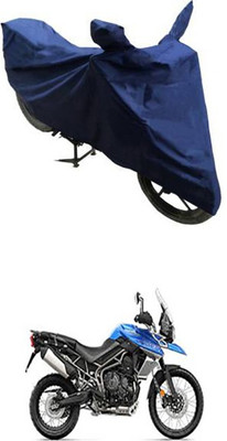 W proof Two Wheeler Cover for Triumph(Blue)