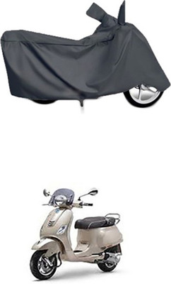 Utkarsh Two Wheeler Cover for Piaggio(Grey)