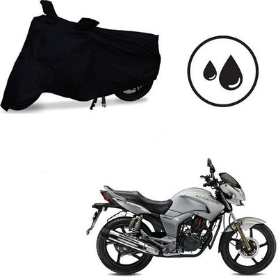 RPSENTTERPR Waterproof Two Wheeler Cover for Hero(Hunk, Black)