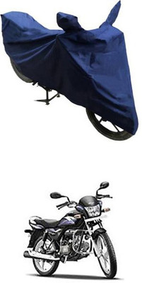 W proof Two Wheeler Cover for Hero(Splendor Pro, Blue)