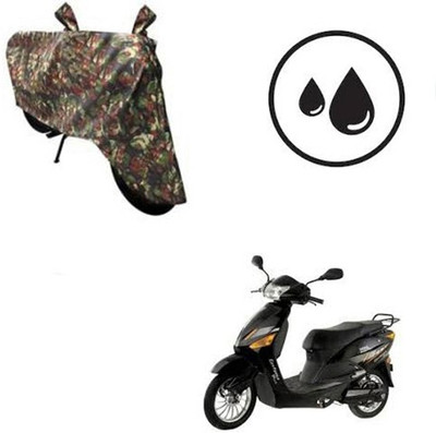 RPSENTTERPR Waterproof Two Wheeler Cover for Hero(Electric Zippy, Multicolor)
