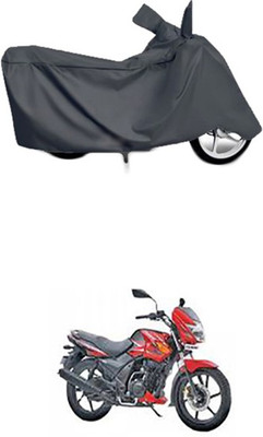 Utkarsh Two Wheeler Cover for TVS(Flame DS 125, Grey)