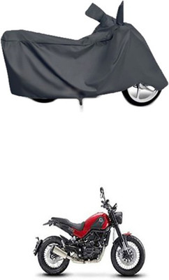W proof Two Wheeler Cover for DSK Benelli(Grey)