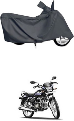 W proof Two Wheeler Cover for Hero(Splendor Pro, Grey)