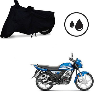 dashark Waterproof Two Wheeler Cover for Hero(CD 110 Dream, Black)