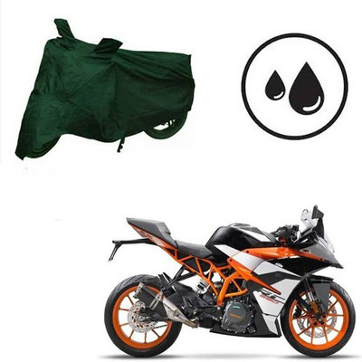 RPSENTTERPR Waterproof Two Wheeler Cover for KTM(RD 350, Green)