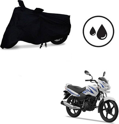 Atulit enterprises Waterproof Two Wheeler Cover for TVS(Star Sport, Black)