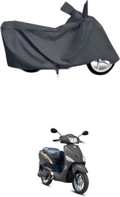 W proof Two Wheeler Cover for Hero(Electric Optima, Grey)