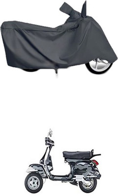 Utkarsh Two Wheeler Cover for LML(Star Euro, Grey)